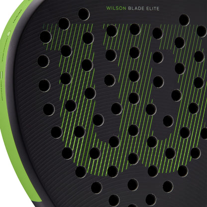 Wilson Blade Elite v2 Padel-Schläger - Schwarz/Neongrün