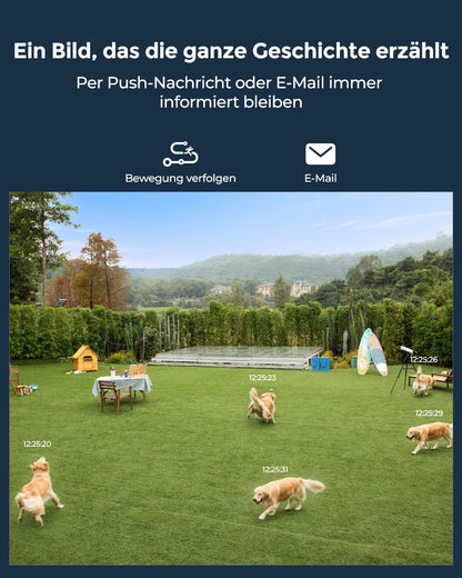 Reolink Duo 3V PoE Überwachungskamera 16MP UHD 180° Panorama