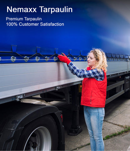 NEMAXX® Premium Abdeckplane Wasserdicht 650g/m² – 300x400cm Grün