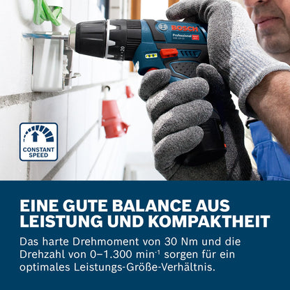 Bosch Professional GSB 12V-15 Akku Schlagbohrschrauber Set