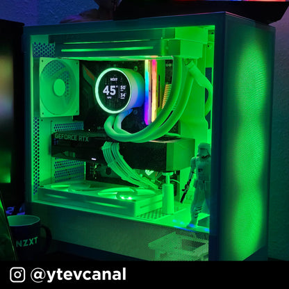 NZXT H5 Flow ATX Mid-Tower Gaming PC Gehäuse - Schwarz
