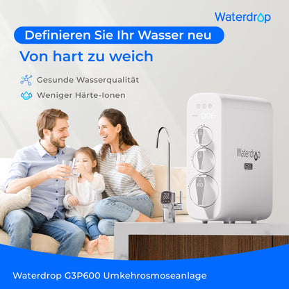 Waterdrop G3P600 Umkehrosmoseanlage - 600 GPD Unterbau