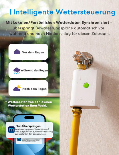 Meross Bewässerungscomputer WLAN MST100 mit App-Steuerung