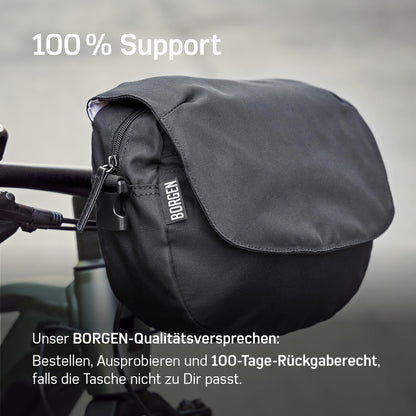 Borgen KLICKfix Fahrrad Lenkertasche 5 Liter – Fahrradtasche