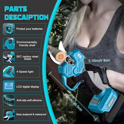 Ecarke Akku-Astschere 38-50mm – Für Makita 18V, ohne Akku