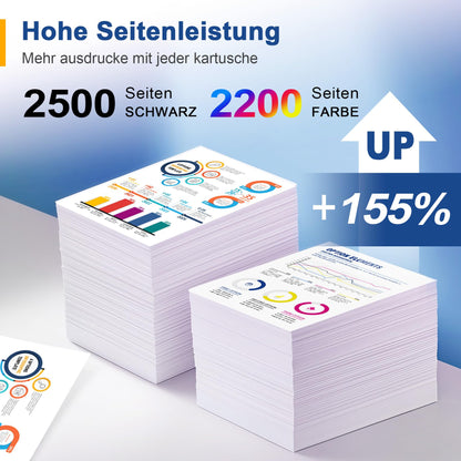 Palmtree TN241 TN245 Toner kompatibel für Brother, 5er-Pack