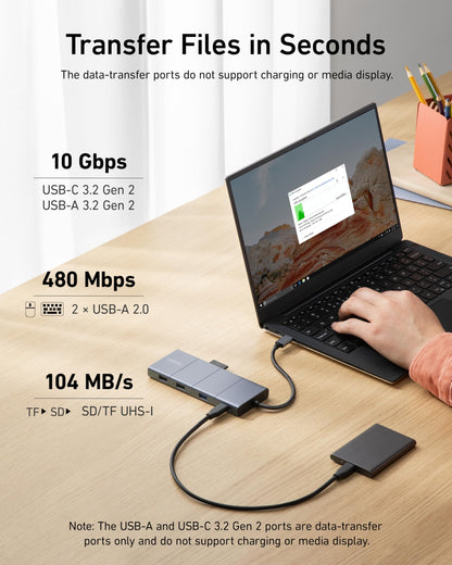 Anker 565 USB-C Dockingstation – 11-in-1 Hub mit 100W PD