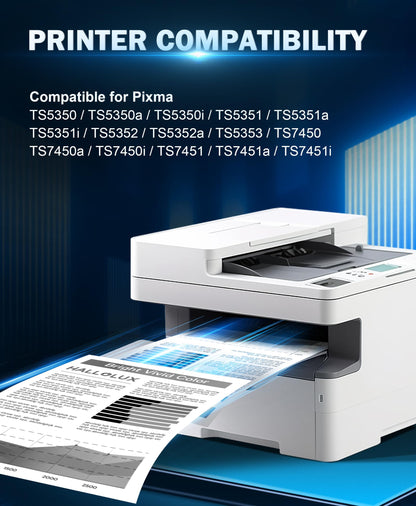 HALLOLUX Kompatibel 560 XL Schwarz Druckerpatronen für Canon (2er-Pack)