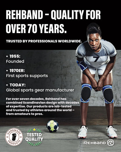 Rehband Knieschützer Neopren Sport Hallensport - Schwarz Gr. M