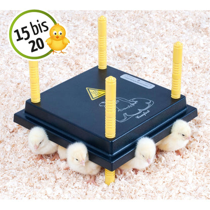 VOSS.farming Küken-Wärmeplatte Comfort 25 x 25 cm, 15 Watt