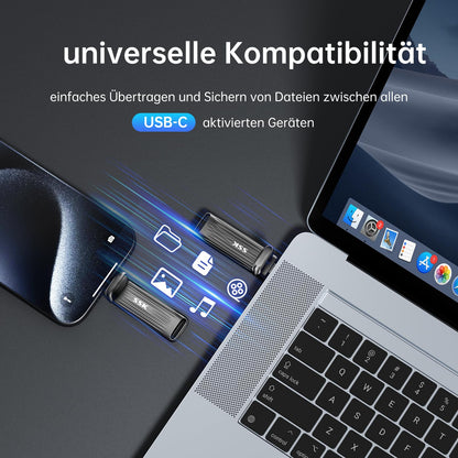 SSK 1TB USB-C SSD Stick – Externes Flash Drive 2000MB/s