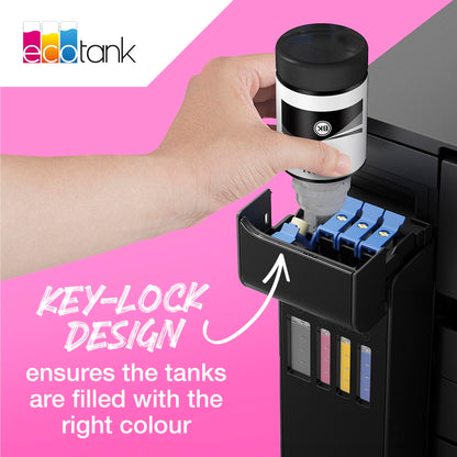 Epson EcoTank 113 Original Pigmenttinte Flaschen 4-Farben