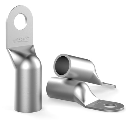 AUPROTEC Rohrkabelschuhe Kupfer Unisoliert 50mm² M8 - 100 Stk.