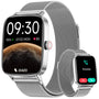 Fitpolo Smartwatch Fitnessuhr mit Telefonfunktion, 1,85 Zoll, IP68 – HD-Display für Sport und Alltag