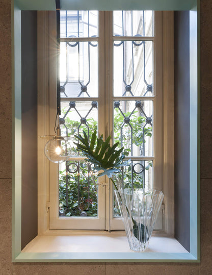 Kartell 1229B4 Shanghai Vase – Glasklare Ausführung