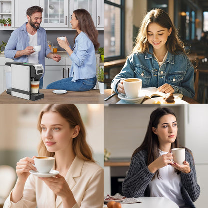 KOTLIE ST-550 Multi-Kapsel Kaffeemaschine 4-in-1, 19 Bar