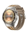 HUAWEI Watch GT 6 Pro Smartwatch mit GPS, EKG, 46 mm, Braun, Gehäuse aus Titan mit Saphirglas