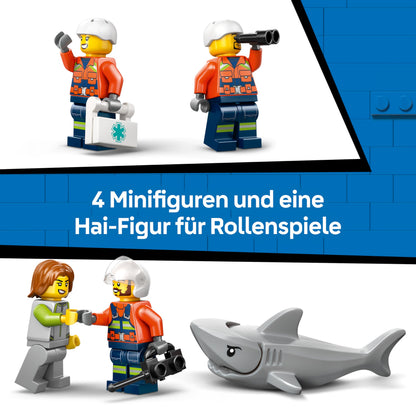 LEGO City Hubschrauber der Küstenwache 60503 Bauset mit 551 Teilen