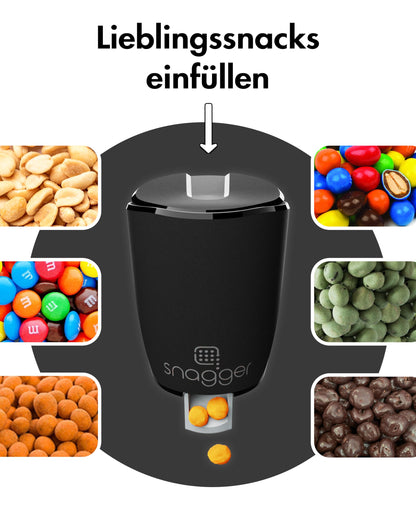 snagger Snackspender Viererpack – Saubere Hände beim Snacken