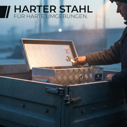 CargoVA Wasserfeste Deichselbox abschliessbar - 60x25x30 cm