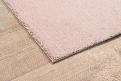 the carpet Relax Kurzflor Teppich Felloptik Blush 140 x 200 cm