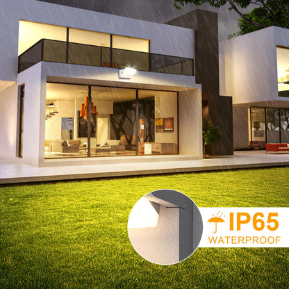 ledmo 60W LED Wandleuchte aussen schwenkbar IP65 - Warmweiss