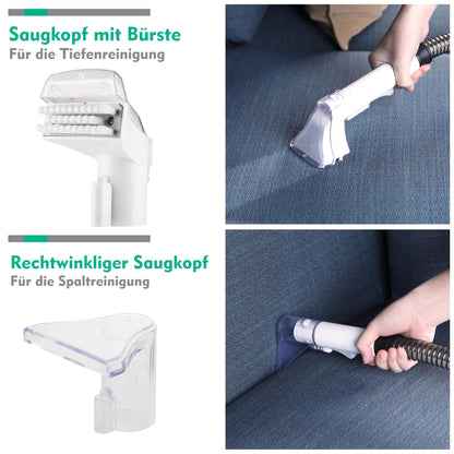 HAUSHOF StainZapper Fleckenreiniger Waschsauger – Weiss/Grau