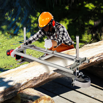 VEVOR Kettensägenmühle Tragbares Sägewerk aus Stahl 355–914 mm