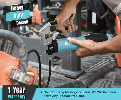 Shall Schmierpresse Set 7000 PSI Fettpresse mit Pistolengriff