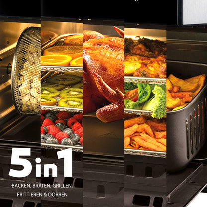 Balter Heissluftfritteuse Airfryer 12 Liter XXL HL-1200