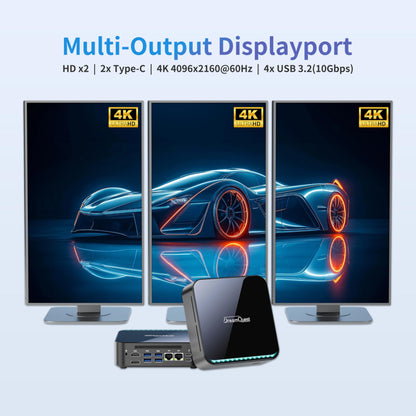 DreamQuest Mini PC Intel N95 - 16GB RAM, 512GB SSD, Win 11 Pro