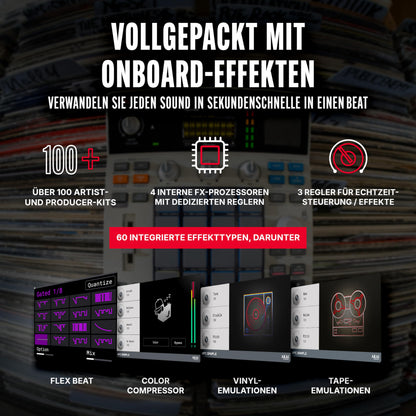 Akai Professional MPC Sample – Standalone Sampler mit Akku und USB-C