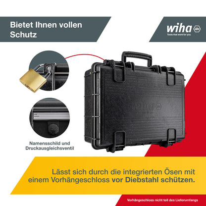 Wiha Lehrlingskoffer Elektroinstallation 38-tlg. VDE (45257)