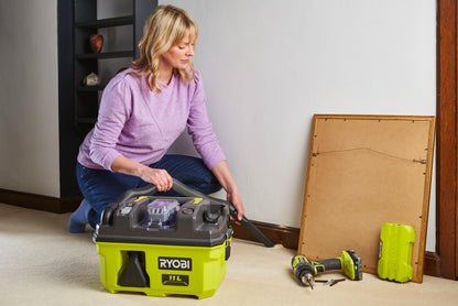 RYOBI 18 V ONE+ Akku-Nass-Trockensauger RV1811-0 - Ohne Akku