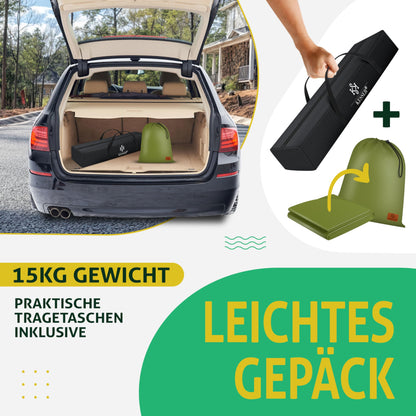 KESSER® Hängematte Lake für 2 Personen mit Gestell – Khaki