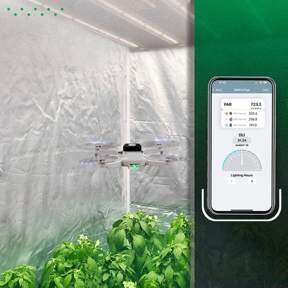 VBR 100 PAR-Messgerät – DLI, PPFD-Aufzeichnung, spektrale PAR