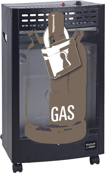 Einhell Blue Flame Gasheizofen BFO 4200/1 - Schwarz