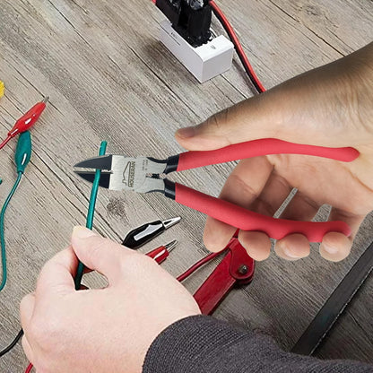 HOUSERAN Zangenset HR-016, 8-teilig mit Gummihammer und Koffer