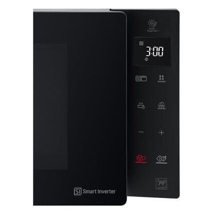 LG MH6535GIS Mikrowelle - Quarz Grill, Schwarz