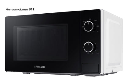 Samsung Solo-Mikrowelle MS20A3010AH/EG - Weiss/Schwarz