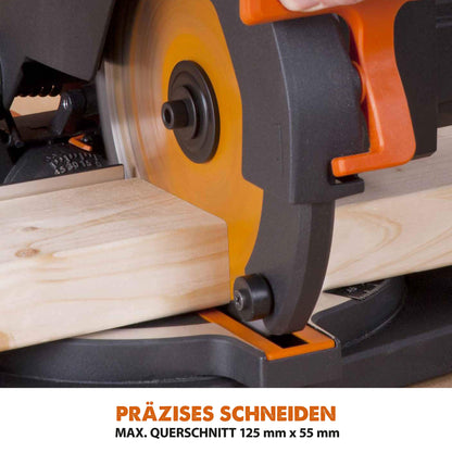Evolution R210CMS Gehrungssäge - 210mm Multimaterial für Holz & Metall