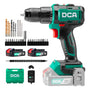 DCA Akku-Schlagbohrschrauber ADJZ2055i, 20V, 55 Nm, 13 mm Bohrfutter mit Transportkoffer