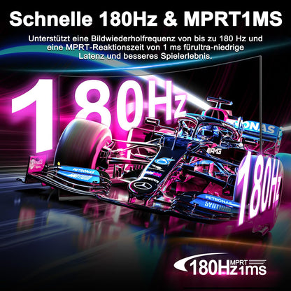 Minifire MFG24C1 Curved Gaming Monitor 24 Zoll Schwarz