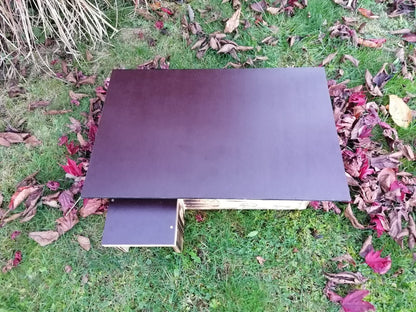 Woidwerk Manufaktur Igelhotel IG7 – gebrannt, Labyrinth, Rattenklappe