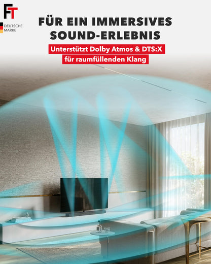 FeinTech AX310 HDMI 2.1 Audio Extractor für eARC Soundbar 8K