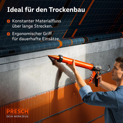 Presch Kartuschenpresse Beutelpresse – 600ml Umschaltbar 24:1