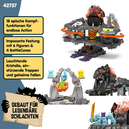 Schleich ELDRADOR MasterCave Smashrador 42757, 119-teiliges Spielset