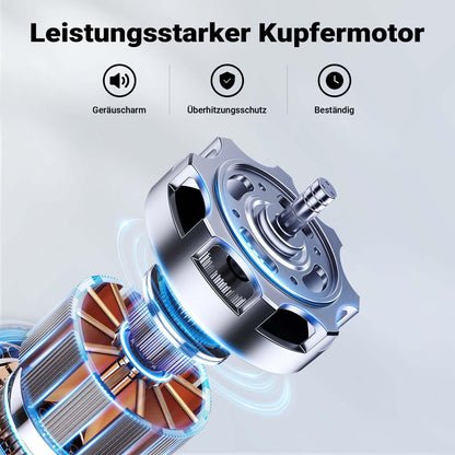 Wiltec Schmutzwasserpumpe 1500W Schwimmerschalter mit 20m Schlauch