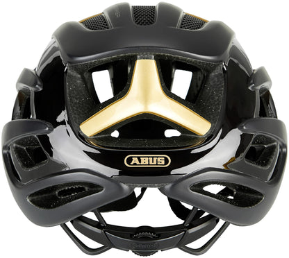 ABUS AirBreaker Rennradhelm - Schwarz/Gold Grösse M