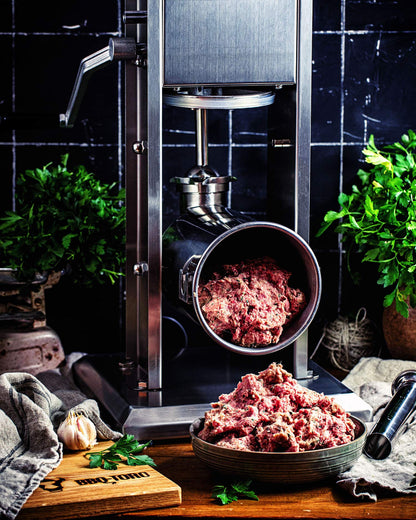 Zelsius Profi Wurstfüllmaschine Edelstahl 7 Liter - 2-Gang